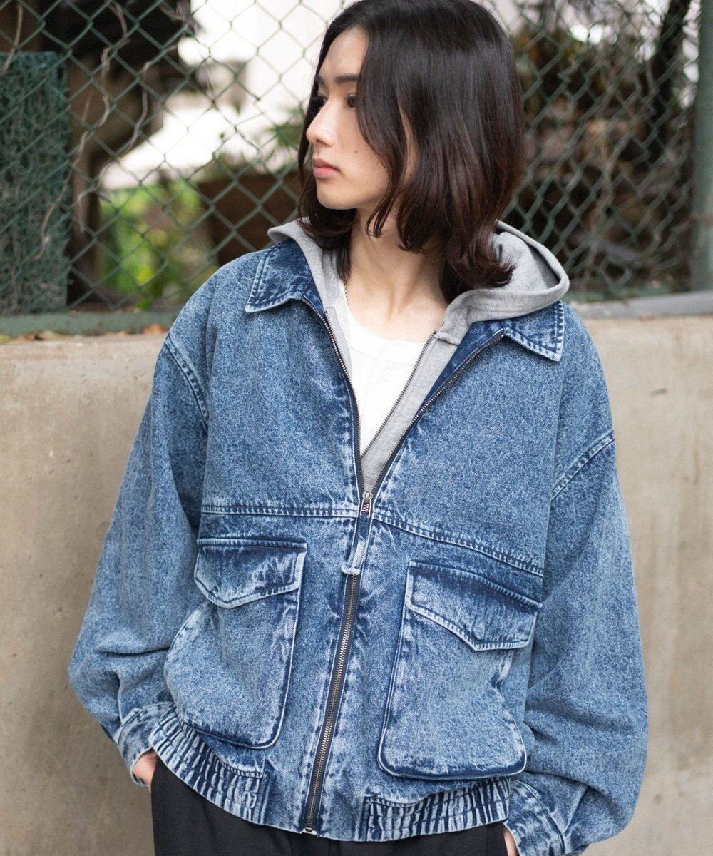 WEGO 【ユニセックス着用ITEM/MLサイズ展開】フライトジャケット 