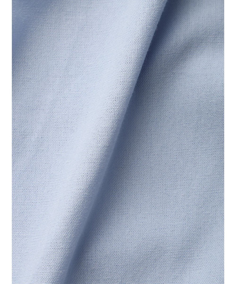 Green Parks 綿麻混バックルベルト付テーパードパンツ 