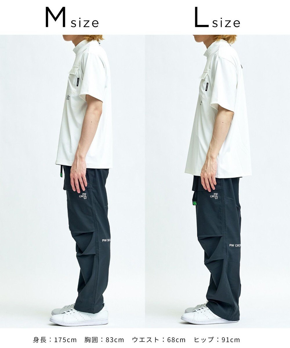 PW CIRCULUS 【MEN】ワイドカーゴパンツ ゴルフ 