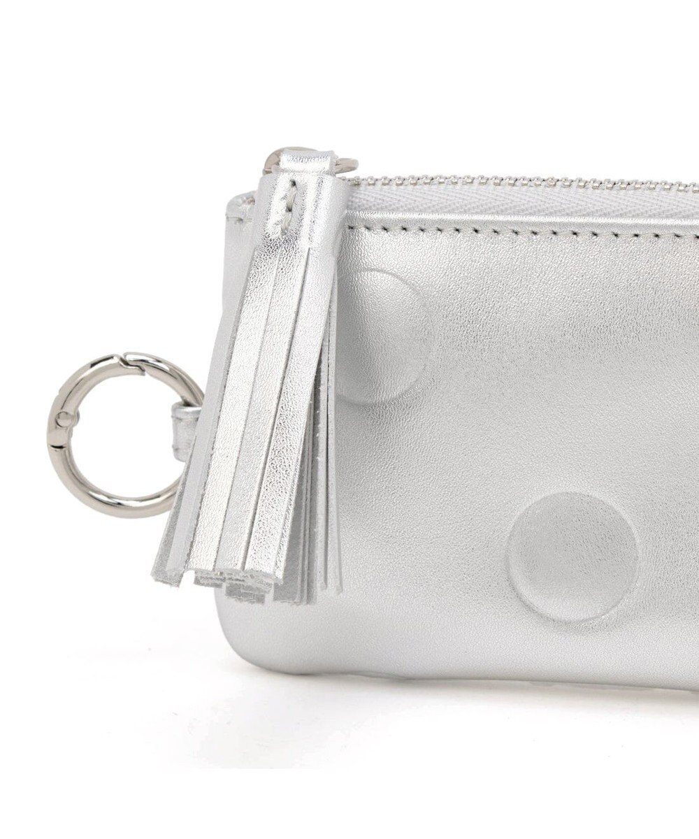 UNBILLION ペルケ perche / ドット型押し・ジャバラカマルチケース 