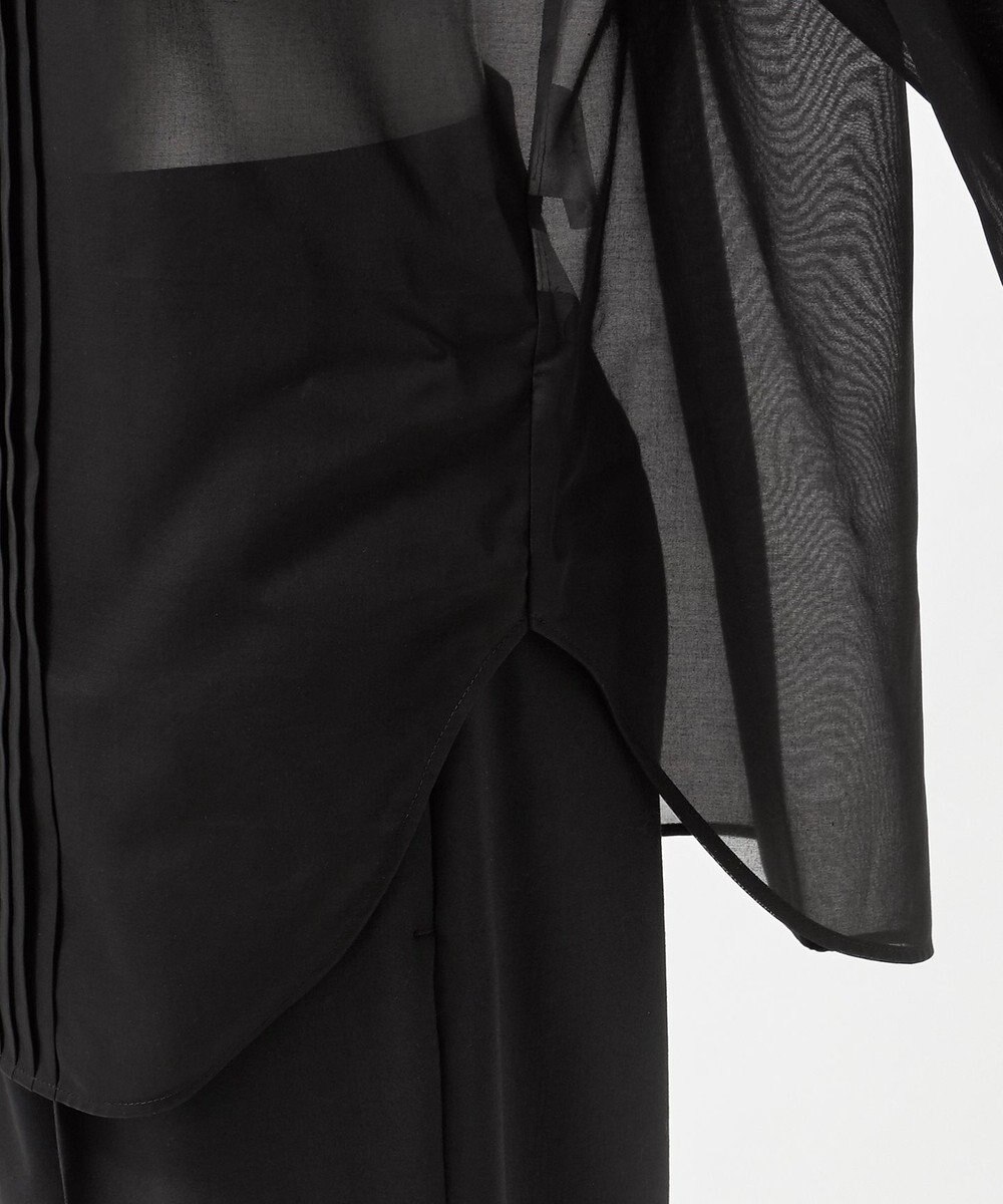 23区 L 【エステータ】コットンオーガンジー ドレスシャツ 