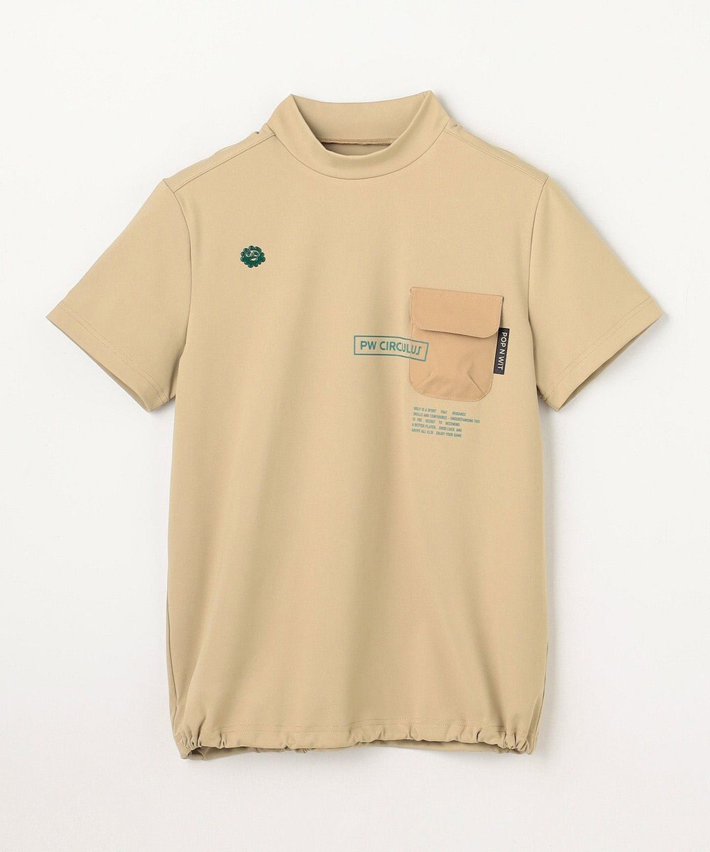 PW CIRCULUS 【WOMEN】ポケットモックネック ゴルフウェア レディース 