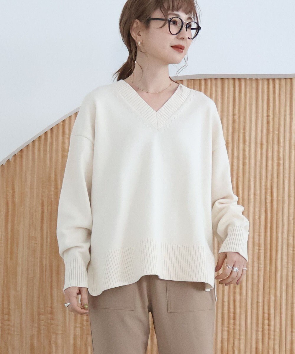 AMERICAN HOLIC Ｖネックニットプルオーバー 