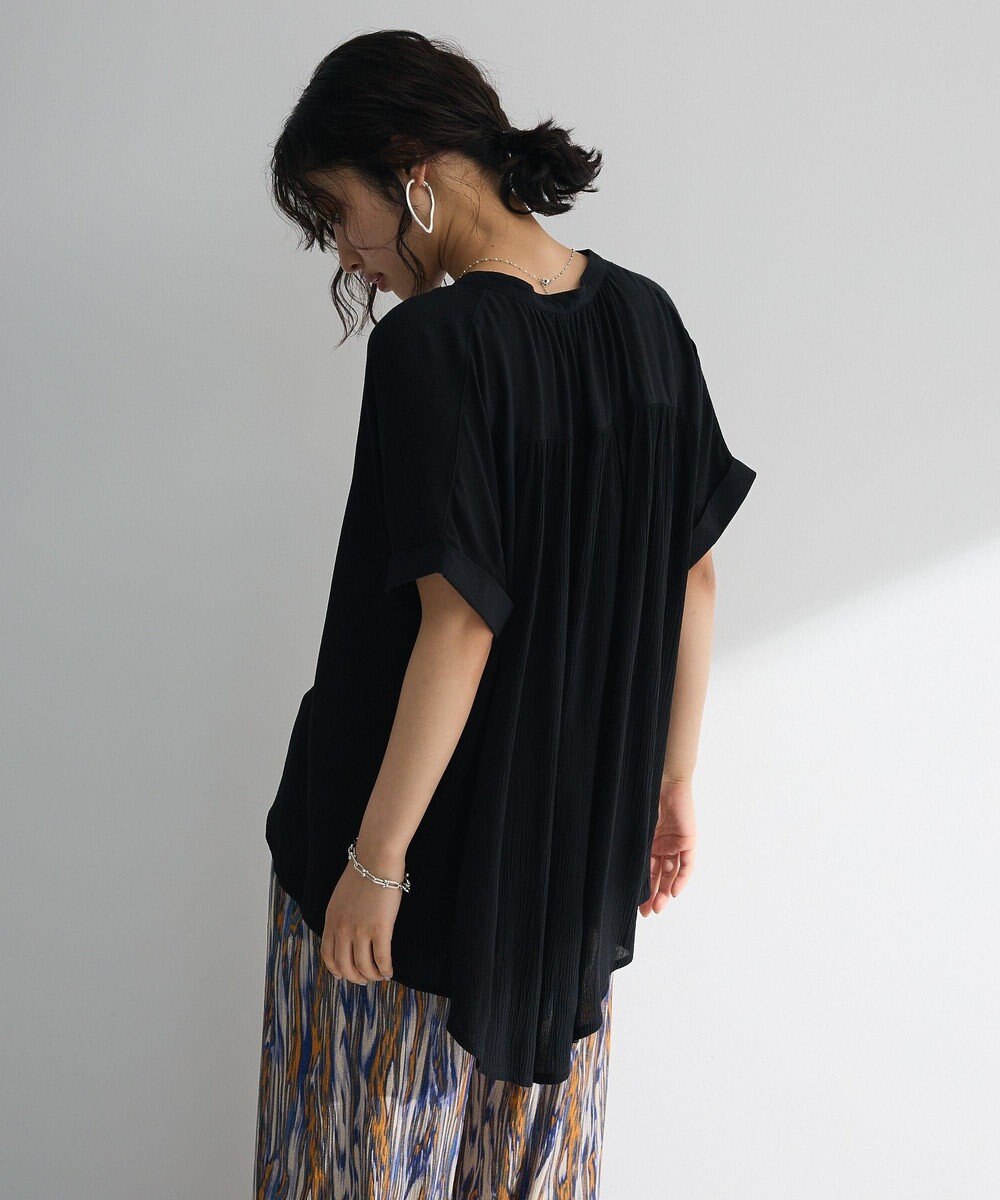 Green Parks Ｉ　レーヨンクレープブラウス 