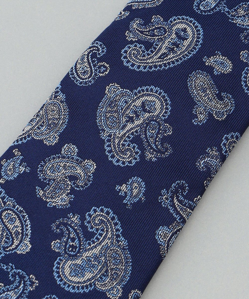 GOTAIRIKU 日本縫製/オリジナル柄【Fermo Fossati】ネクタイ_ペイズリー 