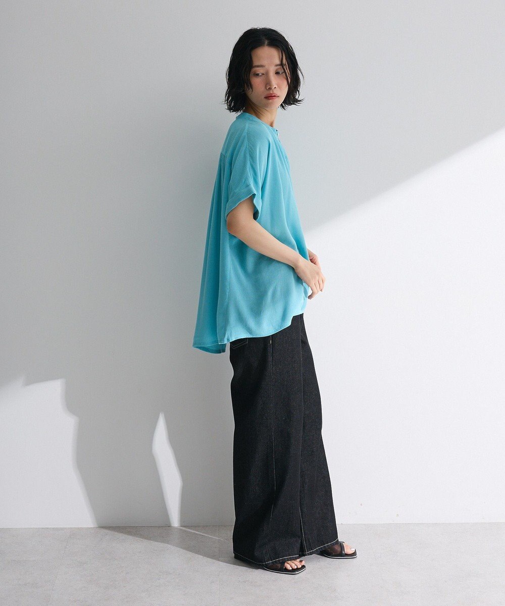 Green Parks Ｉ　レーヨンクレープブラウス 