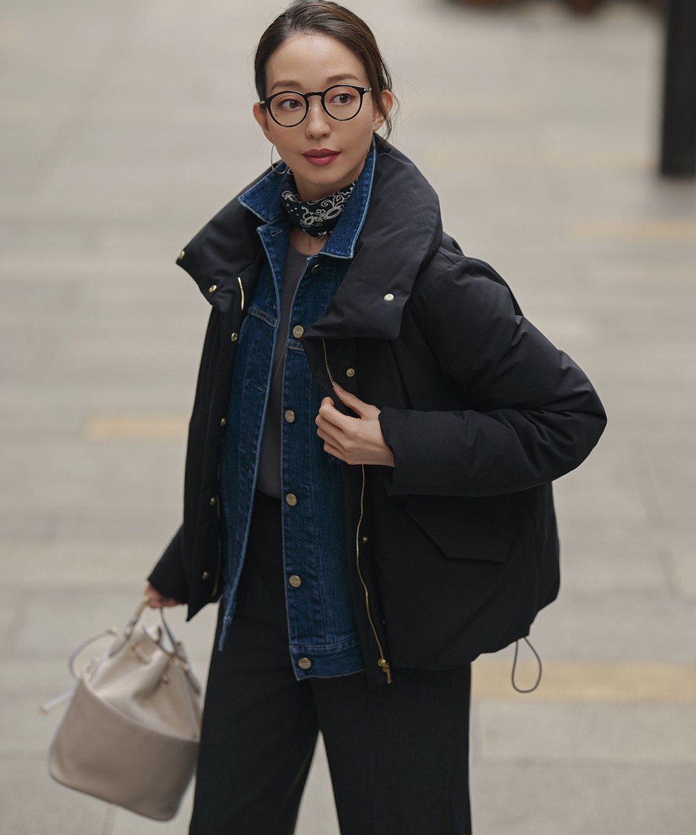 23区 L 【洗える】サテン ロングスリーブ Tシャツ 