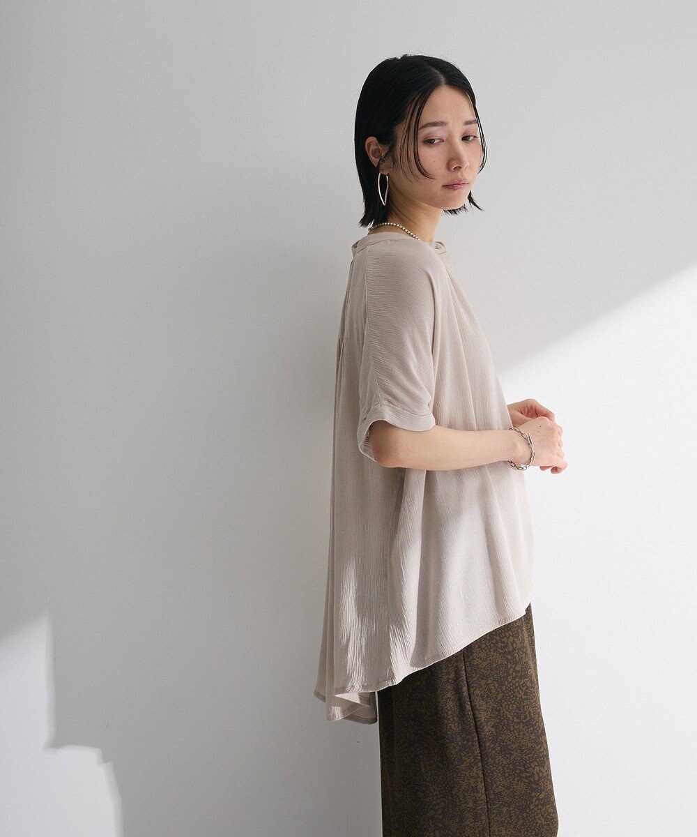 Green Parks Ｉ　レーヨンクレープブラウス 