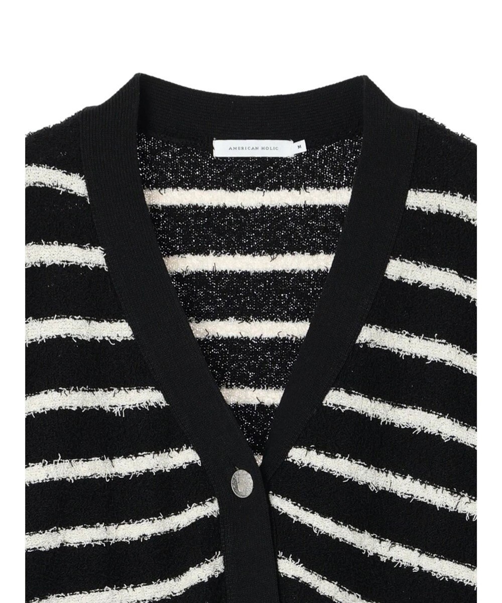 AMERICAN HOLIC モノトーンＶネックニットカーディガン 