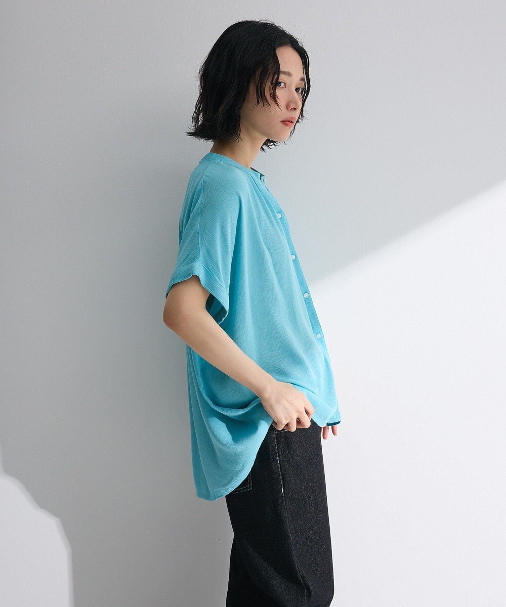 Green Parks Ｉ　レーヨンクレープブラウス 