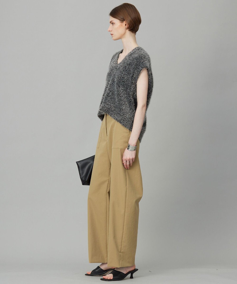 ICB 【洗える】 ルレックスファー ベスト 