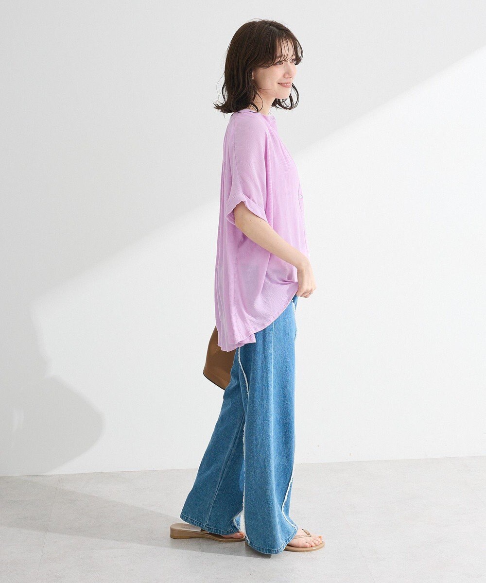 Green Parks Ｉ　レーヨンクレープブラウス 