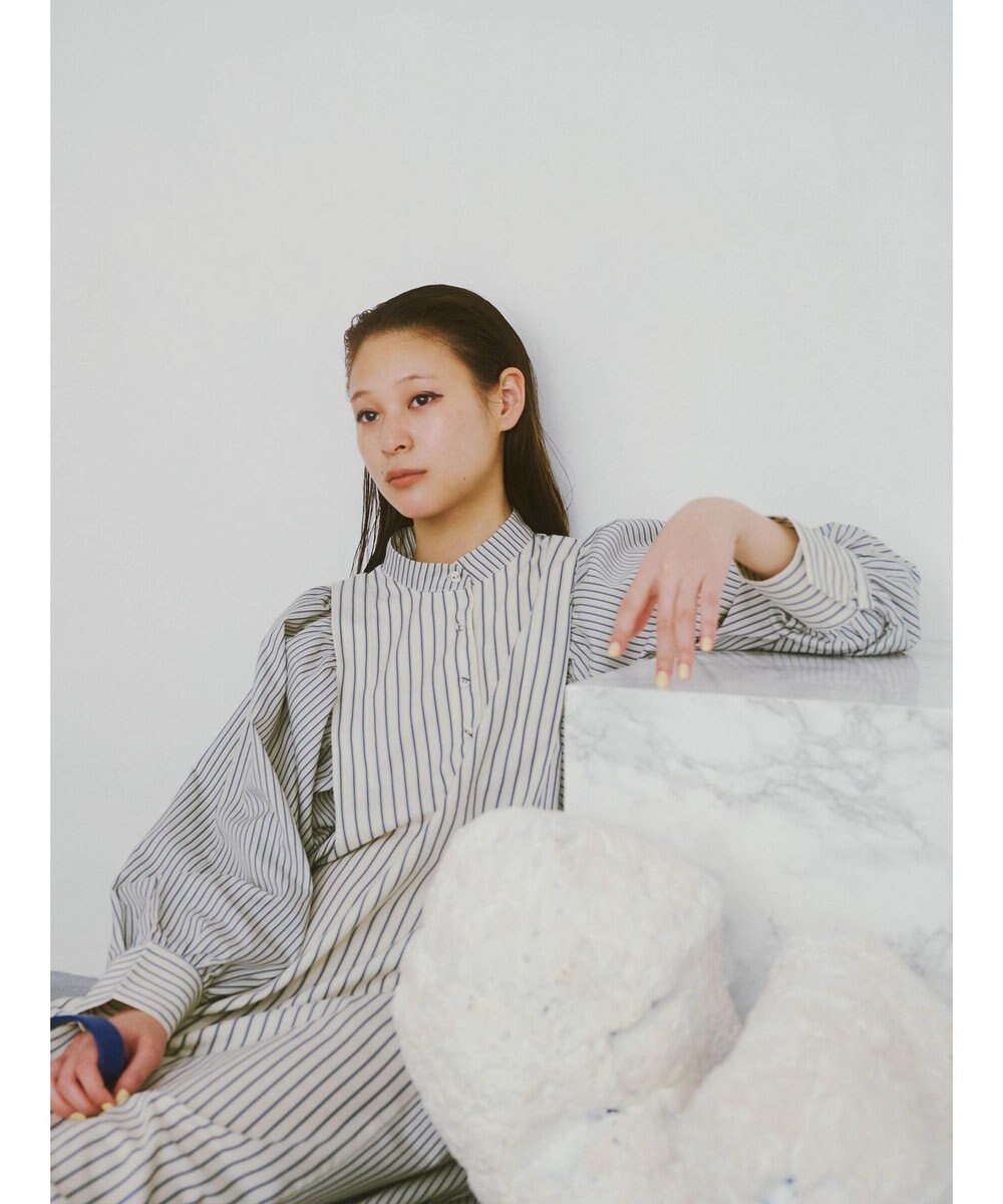 Green Parks ＫＢＦ　ストライプシャツワンピース 