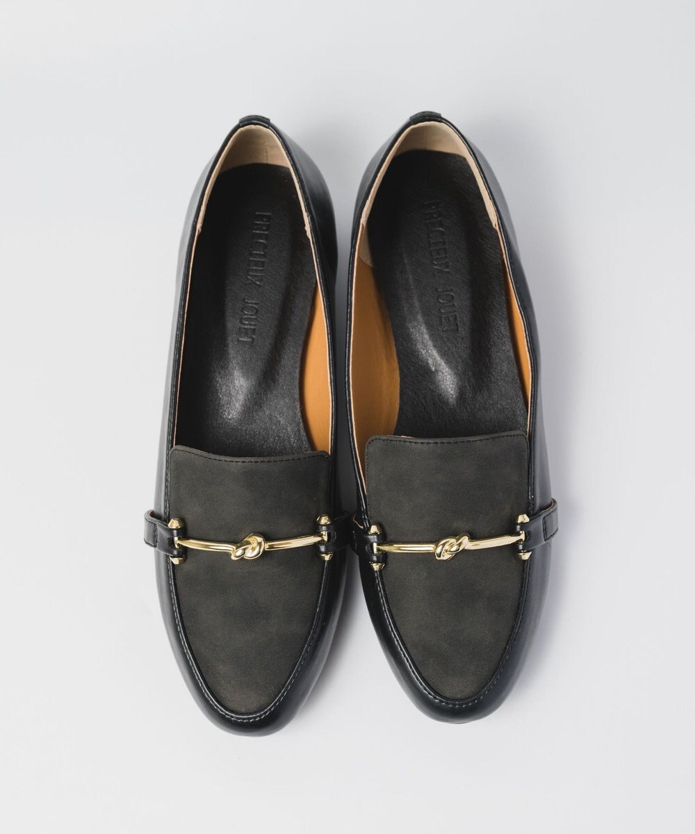 BONTRE 【PRECIEUX JOUET/プレシュウジュエ】ツイストビットローファー 