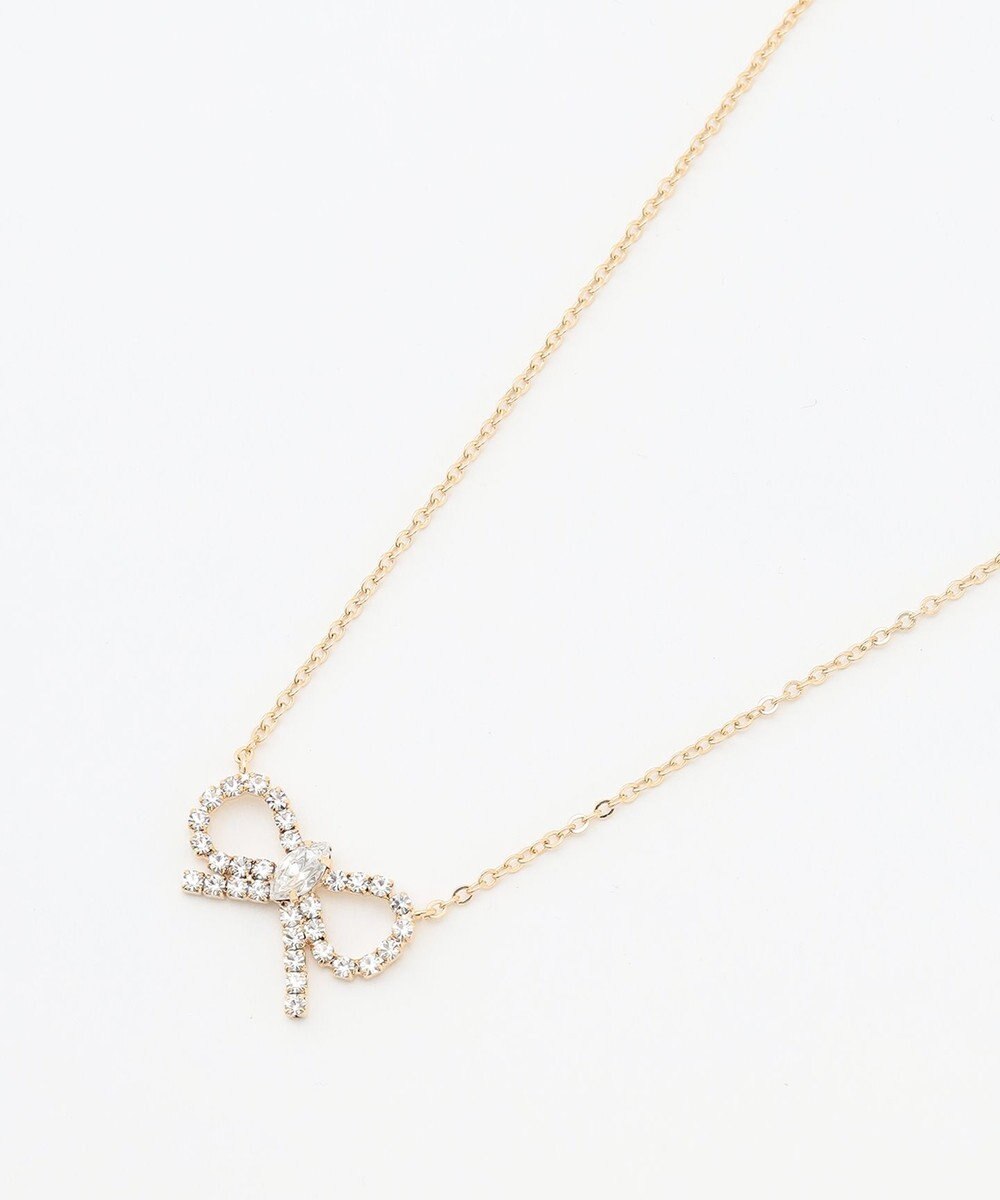 TOCCA GLITTER RIBBIN NECKLACE ネックレス 