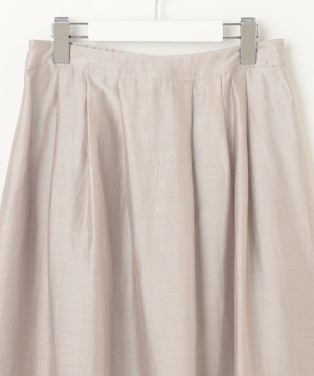 J.PRESS LADIES 【洗える】シアーソフトカールマイヤー タック スカート 
