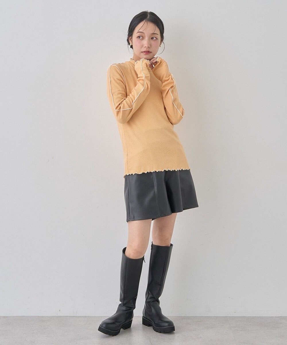 earth music&ecology メローハイネックプルオーバー 