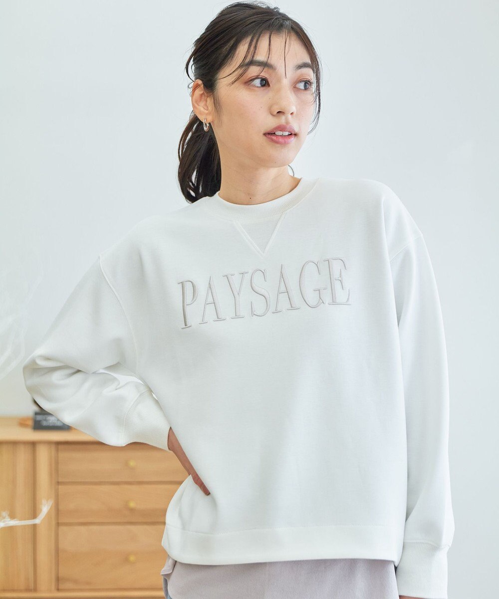 ANY ダンボールエンブロイダリープルオーバー 