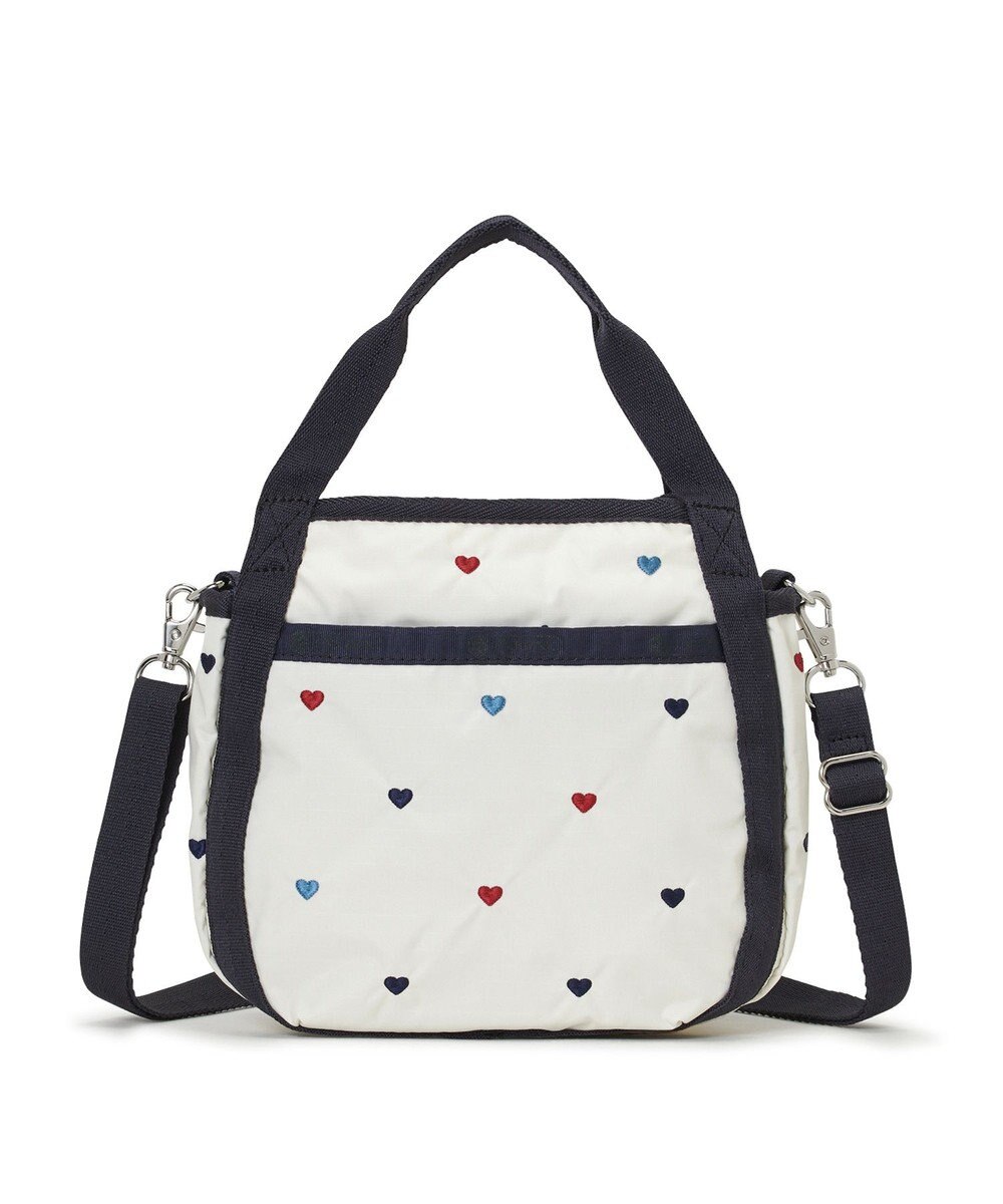 LeSportsac SMALL JENNI/トリコロールハートエンブロイダリー 