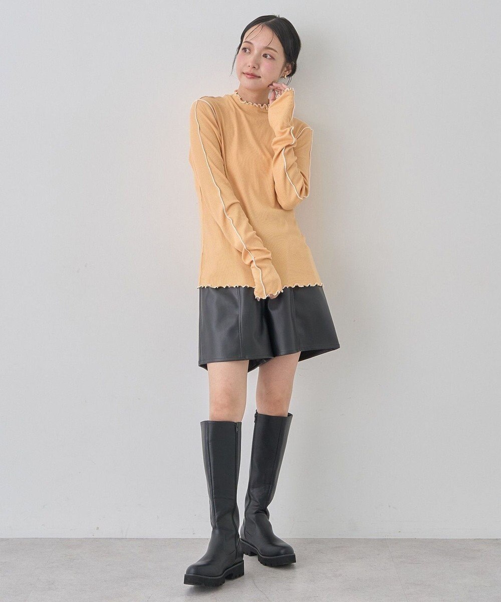 earth music&ecology メローハイネックプルオーバー 