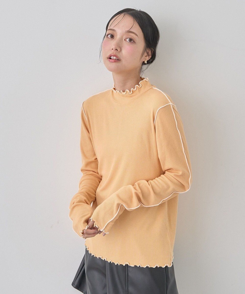 earth music&ecology メローハイネックプルオーバー 