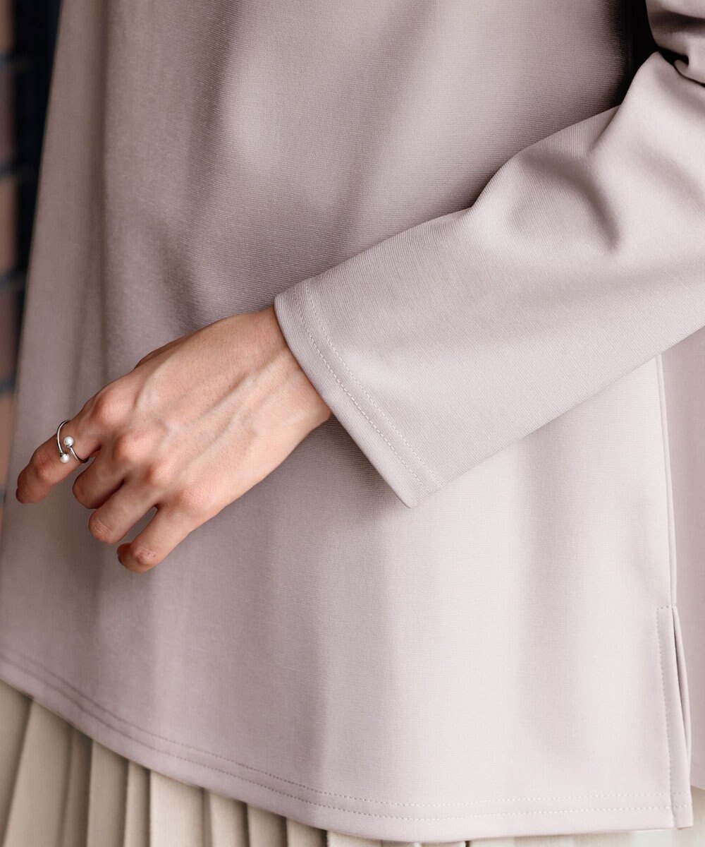 Tiaclasse 【洗える】キーネックカットソートップス 