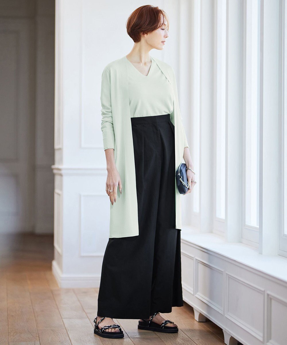 ICB 【洗える】 UnleashLite タックパンツ 