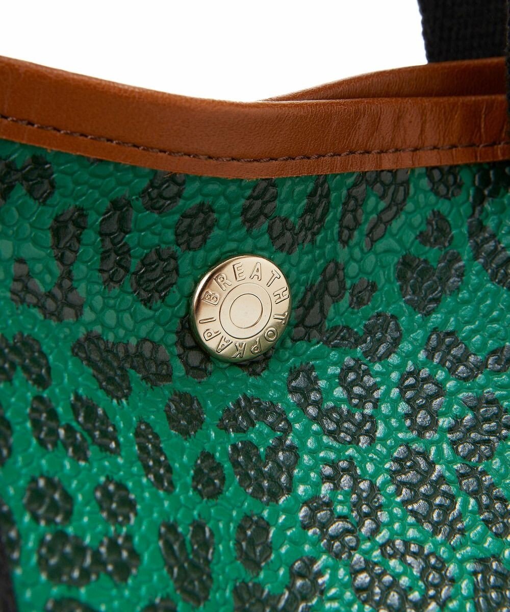 TOPKAPI 【Breath TOPKAPI】SCOTCH GRAIN スコッチグレイン ネオレザー A4トートバッグ レオパード 