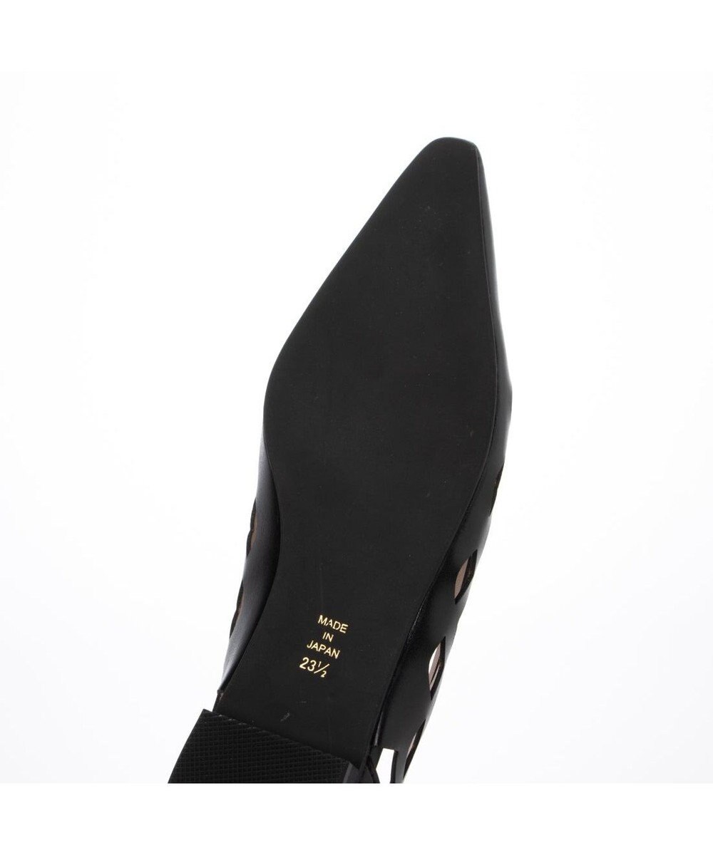 MODE ET JACOMO <carino>レーザーカットフラットパンプス 