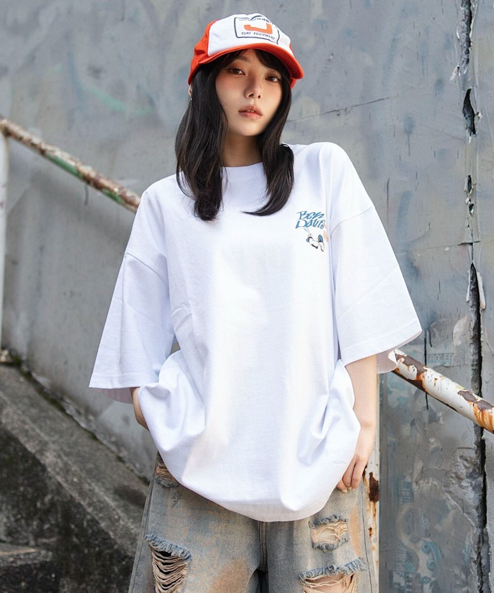 WEGO 【ユニセックス着用ITEM/SMLサイズ展開】別注BENDAVISグラフィックT（SS） 