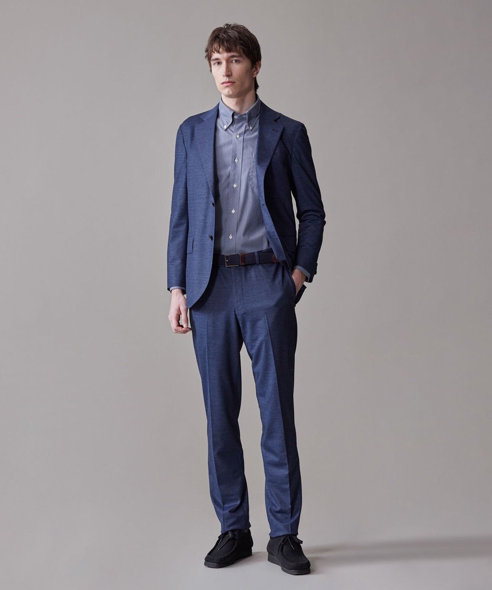 J.PRESS MEN 【接触冷感 / 吸水速乾 / UVカット】【SOFTCOOL ACTIVE】 オックスフォード ドレスシャツ / B.D. 