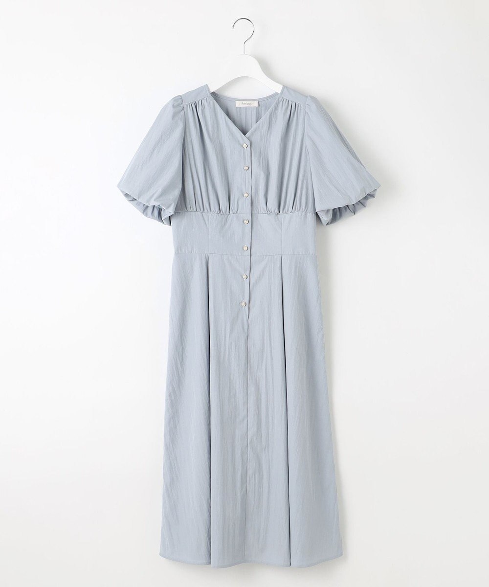 Feroux バルーンスリーブ ワンピース 
