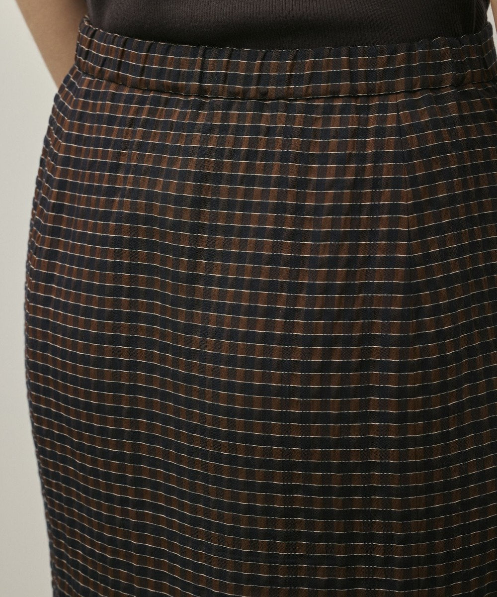 GRACE CONTINENTAL チェックマーメイドスカート 