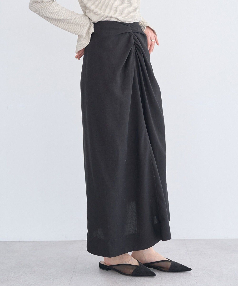 earth music&ecology ウエストツイストアシメスカート 
