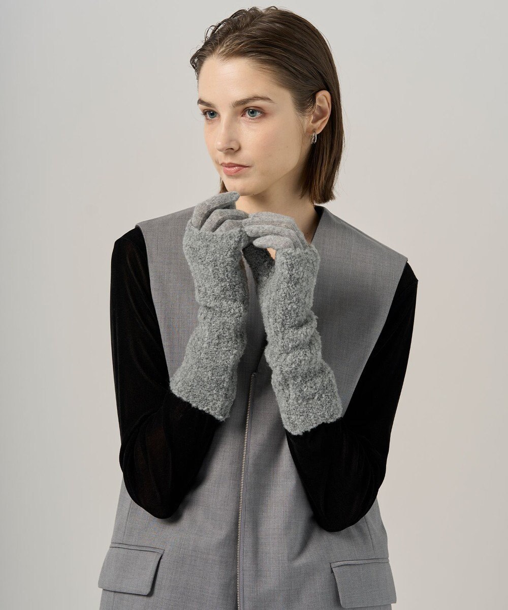 ICB 【アームウォーマー付き 】3WAY ニットグローブ 