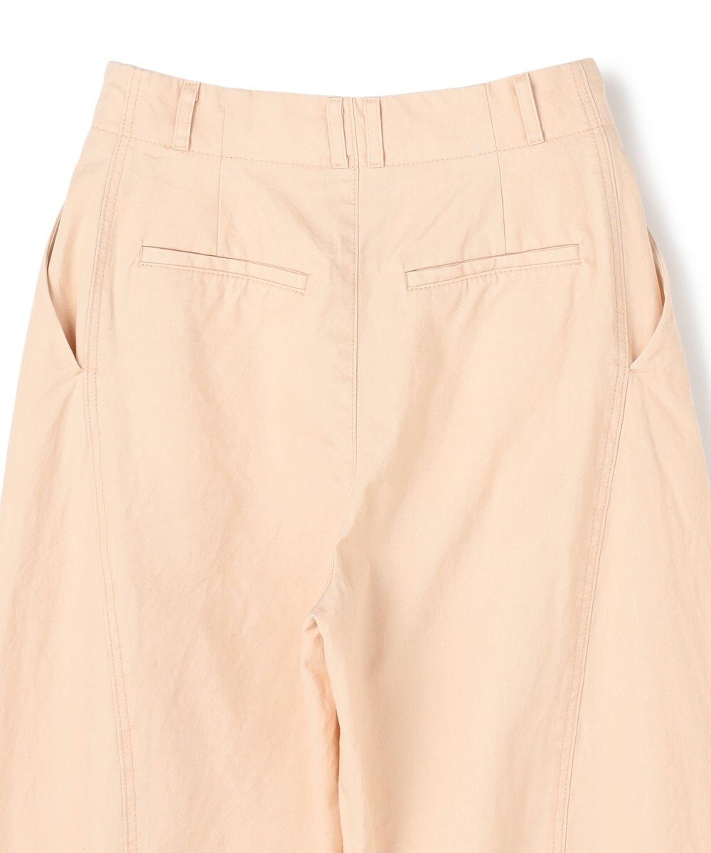 BEIGE， PREHNA / コットンツイル カービーシームワイドパンツ 