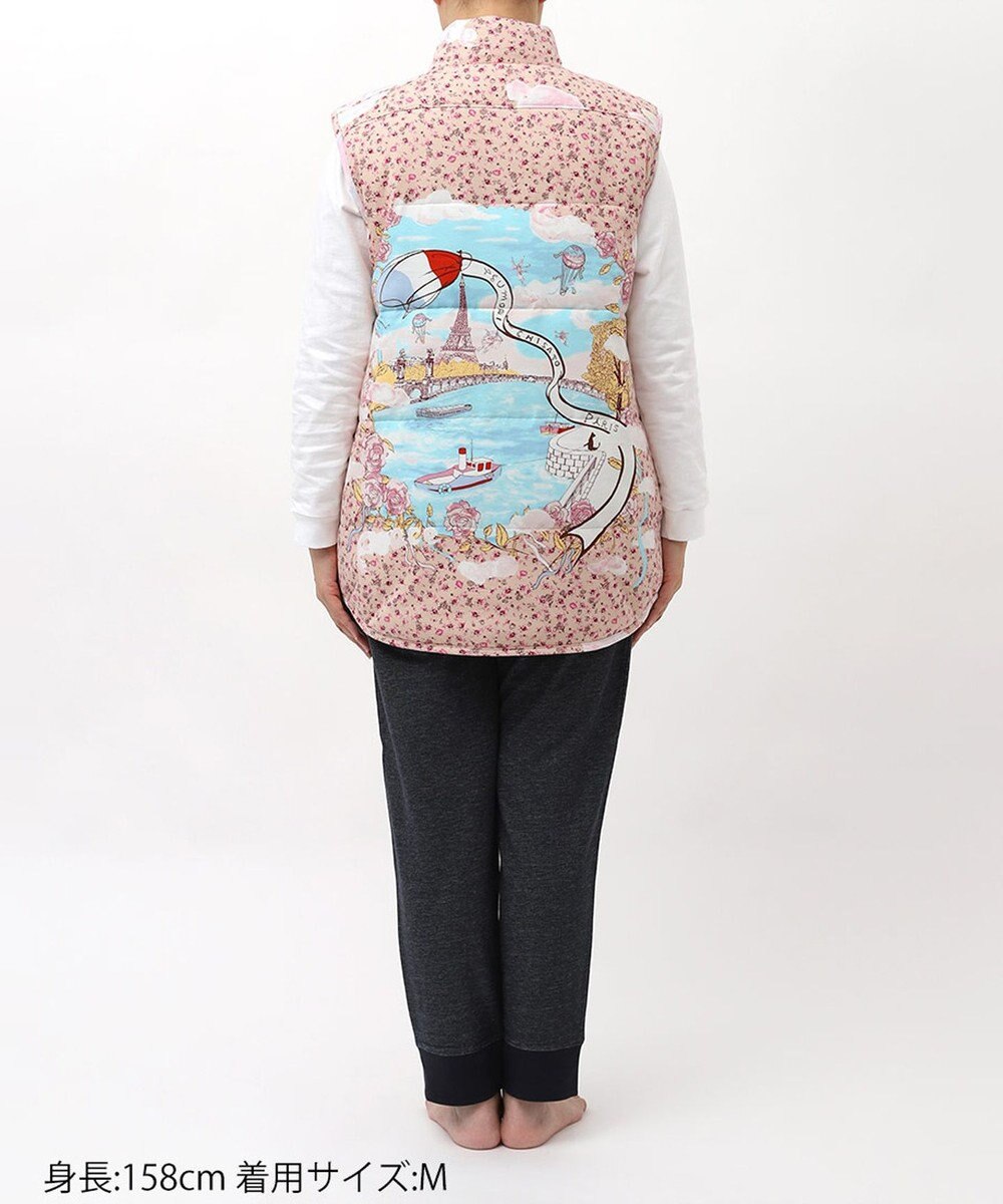 tsumori chisato SLEEP ツモリチサト ベスト ノースリーブ ルームウェア 綿100%(表生地) レディース URX180 /ワコール 