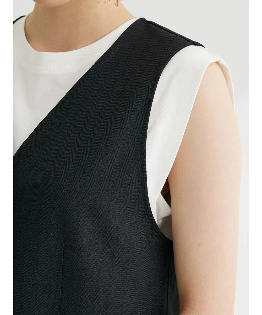 Green Parks ヘリンボーンベスト 