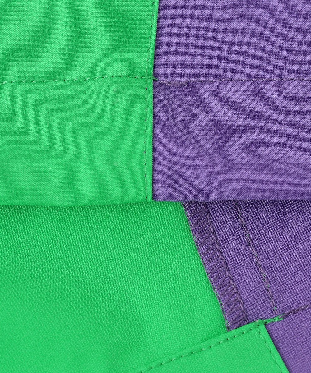 PW CIRCULUS 【撥水加工/ストレッチ】【WOMEN】カラーブロッキング ブルゾン ゴルフウェア レディース 