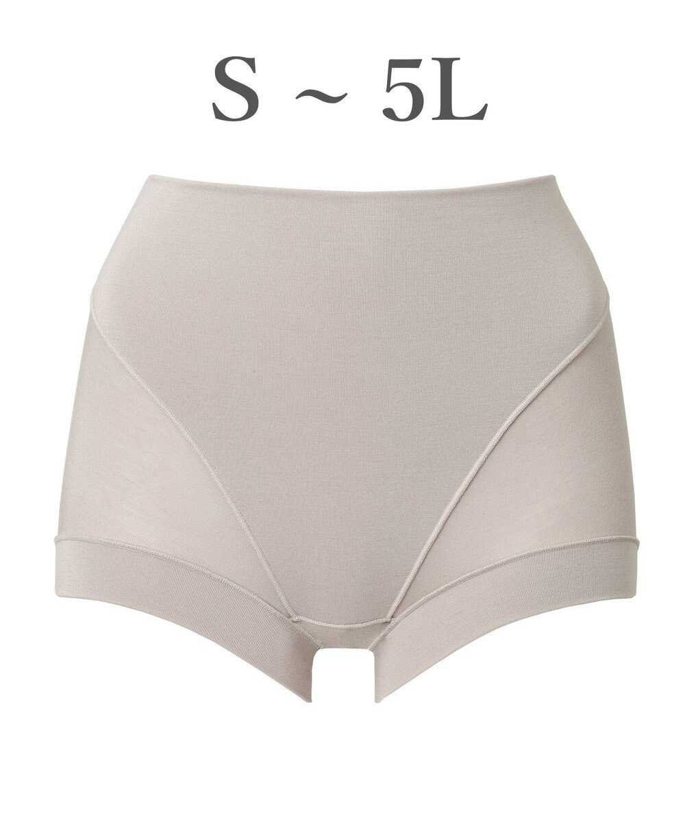 BRADELIS New York 【Yukine inc. 】ゆきねえとろりソフトシルク混ショーツ24 履き心地重視の補正ショーツ お腹すっぽり 響きにくい 快適 