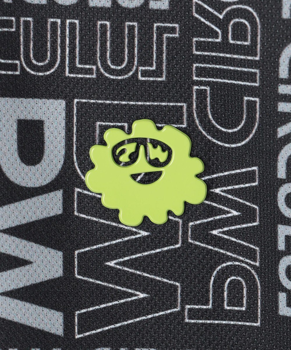 PW CIRCULUS 【MEN】PW LOGO 総柄ポロシャツ ゴルフ 