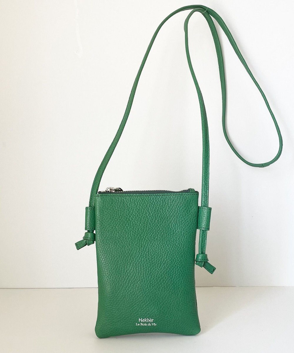 Hekhèr Le Style de Vie 新色追加【日本製】シュリンクレザー スマートフォンポシェット 