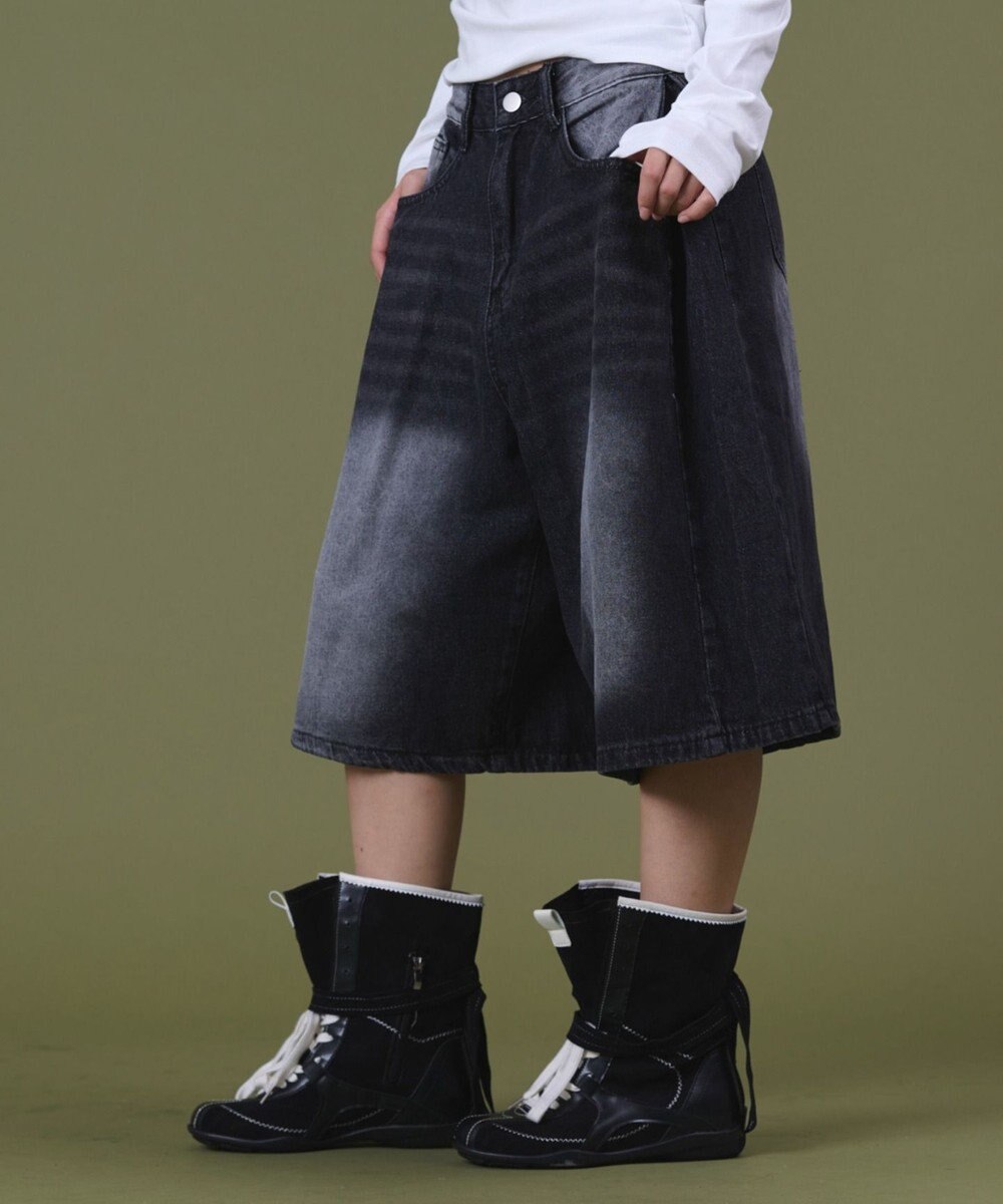 WEGO バギーハーフデニム 