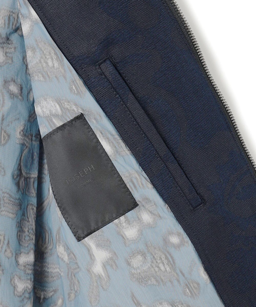 JOSEPH HOMME 【HIGH GRADE LINE】フォークアートジャガード　ジップアップブルゾン 