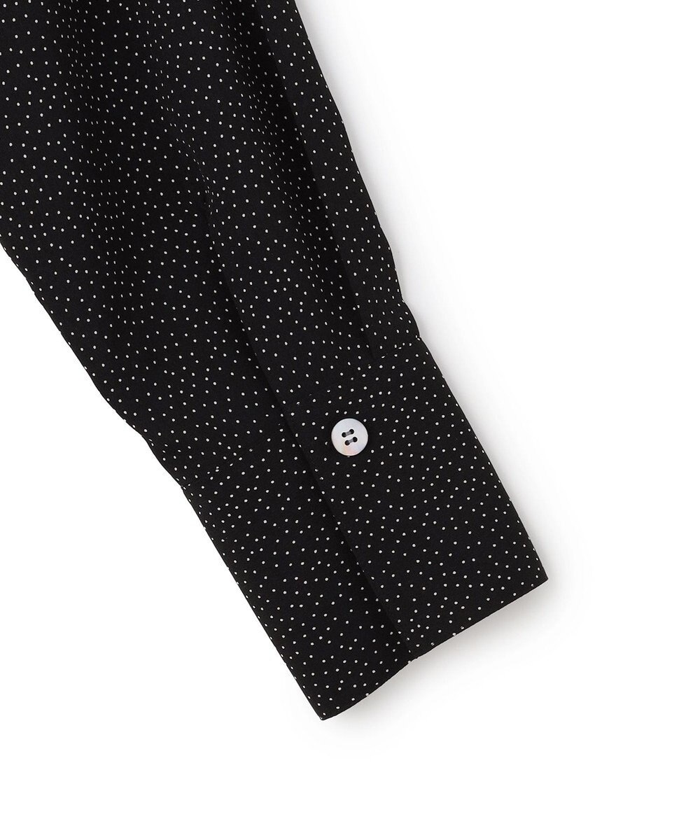 uncrave ドットプリント シャツ 