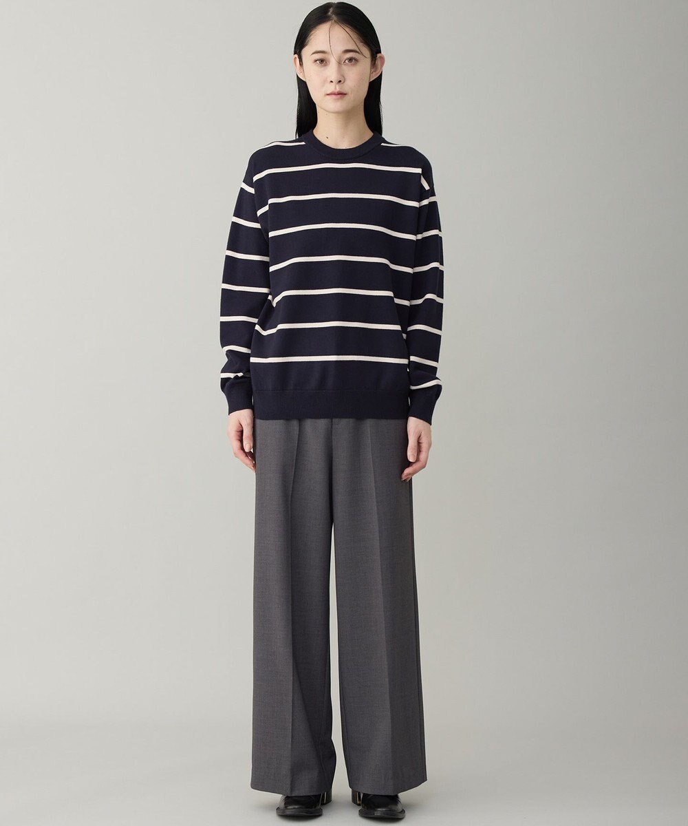 UNFILO MENS 【OCEANS YouTube 掲載/男女兼用】スムースシルキーニット 柄 