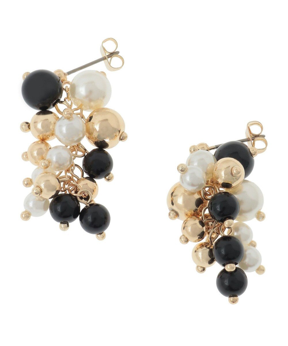 YECCA VECCA パールMIXボリュームピアス 