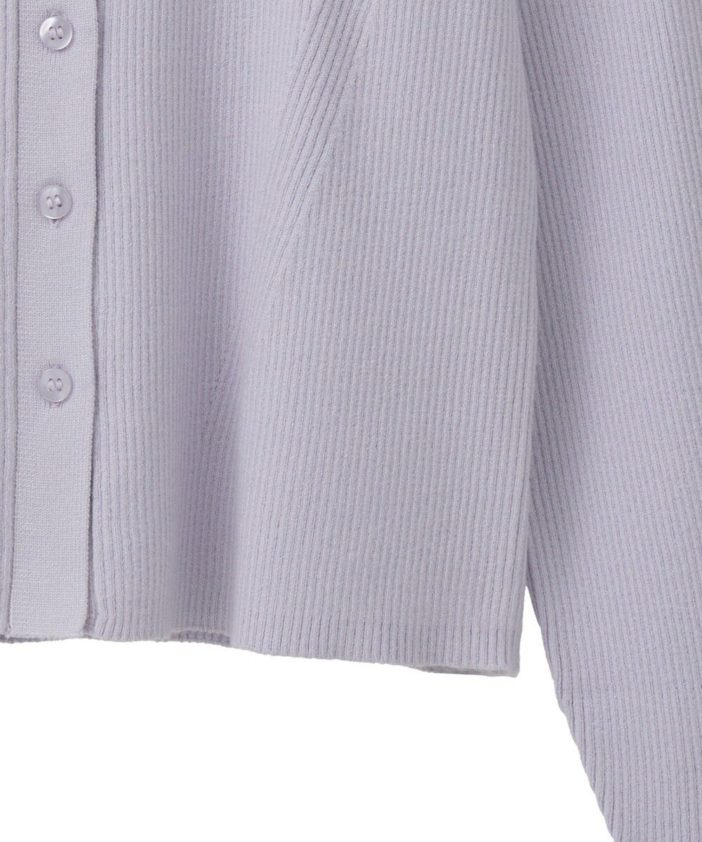 AMERICAN HOLIC バイパチ襟付き前あきリブプルオーバー 