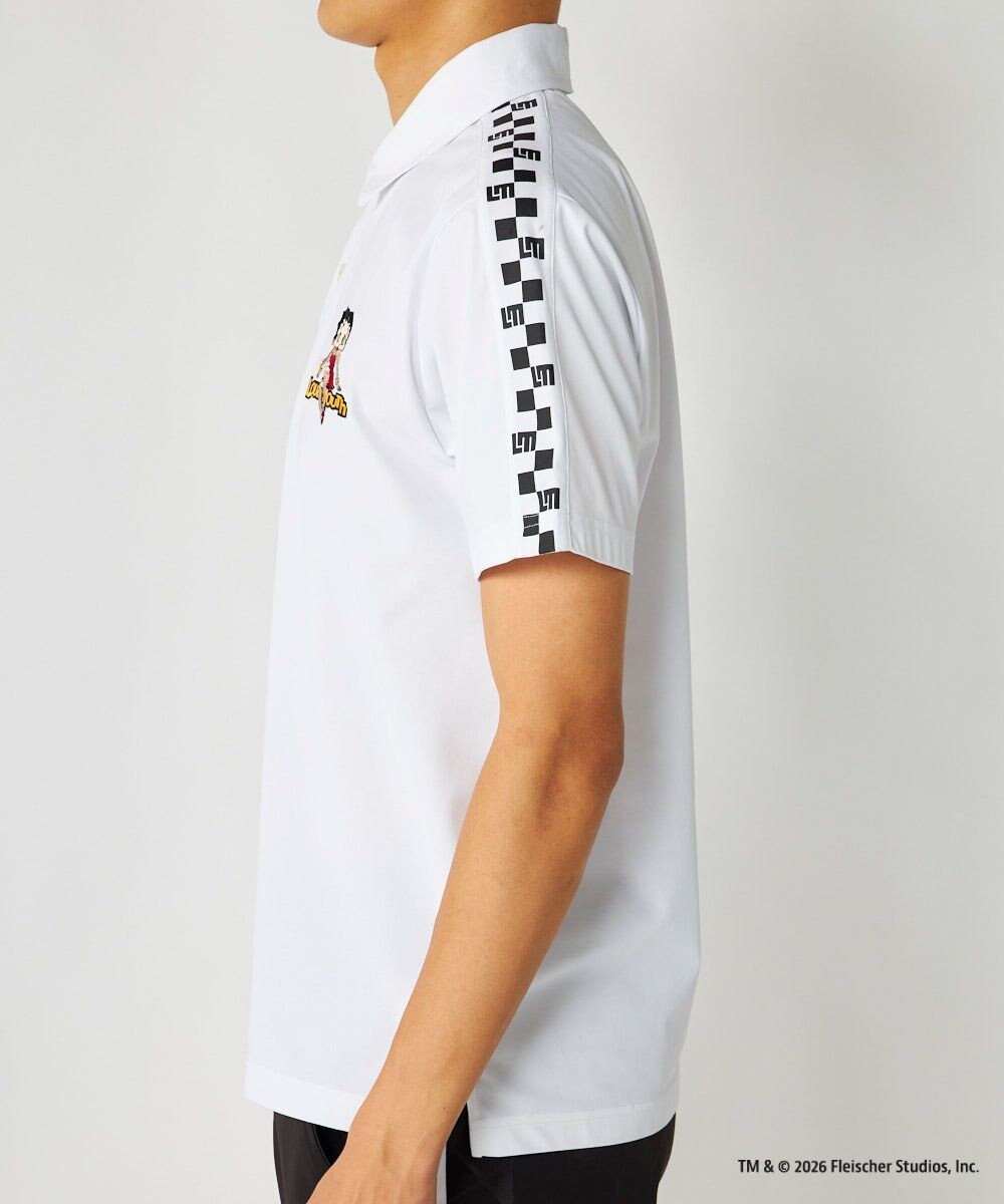 FILA GOLF／marie claire 【LOUDMOUTH×Betty Boop™】 メンズ ポロシャツ 