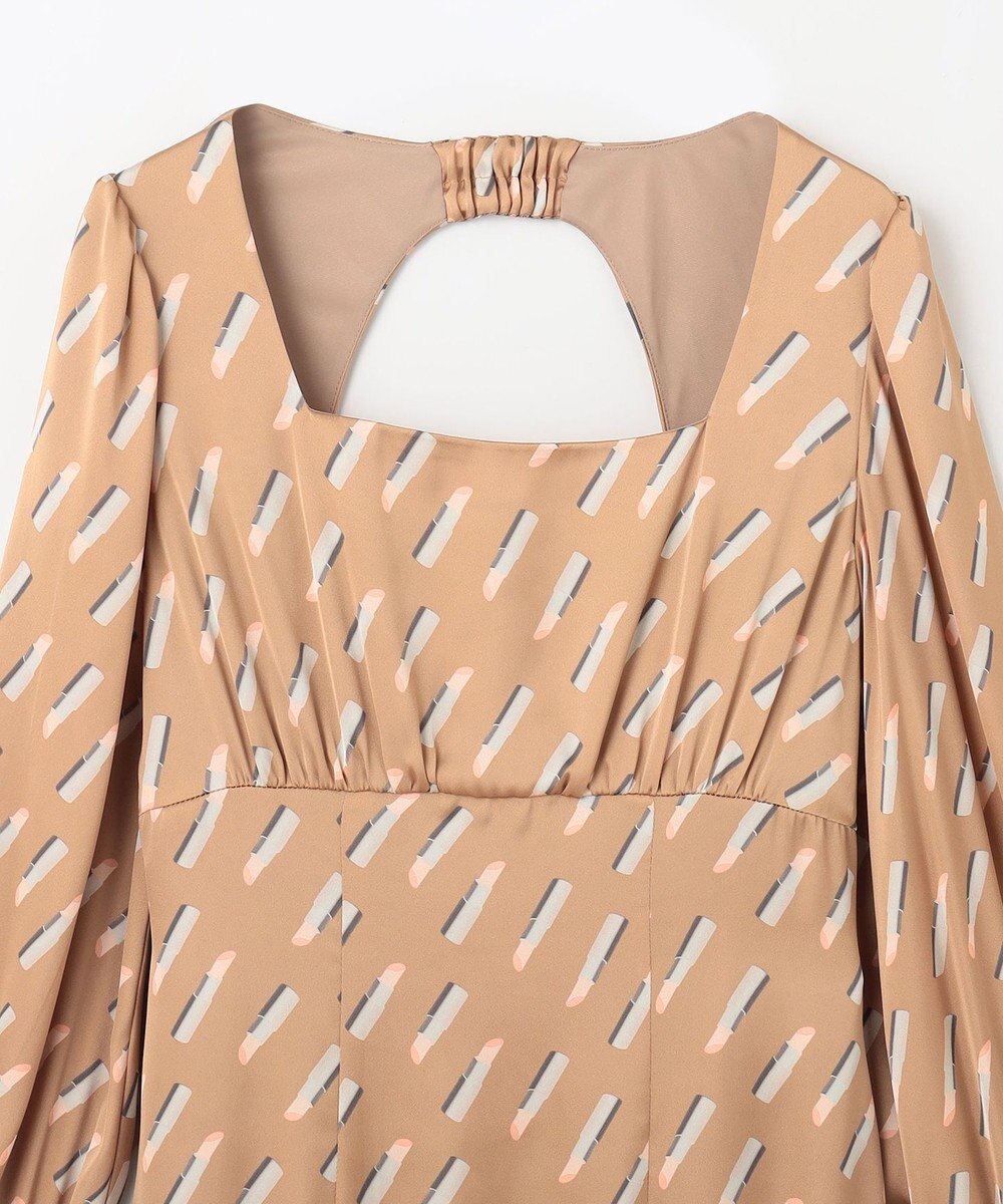 GRACE CONTINENTAL バックシャンリップドレス 